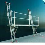 Werkstelling Wienese ladders. gevelsteiger. 5m loopbrug, Doe-het-zelf en Verbouw, Steigers, Ophalen, Zo goed als nieuw, Rolsteiger of Kamersteiger