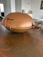 Vintage koperen Cataplana pan, Ophalen of Verzenden, Zo goed als nieuw, Overige materialen, Koekenpan of Braadpan
