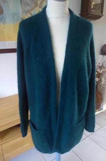 damesvest, by Malene Birger, groen, maat m beschikbaar voor biedingen