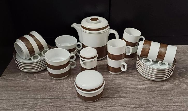 vintage/mid century koffie /eet servies Thomas Germany, Antiek en Kunst, Antiek | Servies compleet, Ophalen