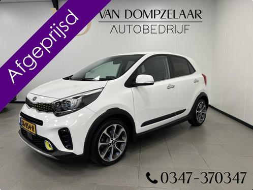 Kia Picanto 1.0 T-GDI X-LINE / NAVI / LEDER / PDC / STOELVER, Auto's, Kia, Bedrijf, Te koop, Picanto, ABS, Achteruitrijcamera