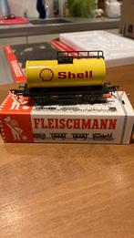 Fleischmann 5031 Shell metalen tank, Hobby en Vrije tijd, Modeltreinen | H0, Gelijkstroom, Fleischmann, Wagon, Ophalen of Verzenden