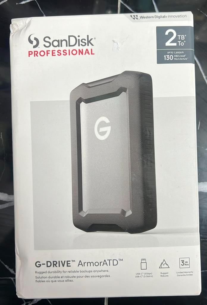 SanDisk 2TB, Computers en Software, Harde schijven, Nieuw, Desktop, Extern, HDD, USB, Ophalen of Verzenden