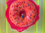 3D Pop Art Neon wanddecoratie Donut kleurrijk modern Epoxy, Ophalen