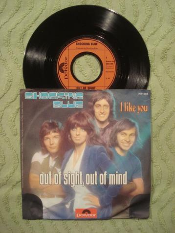 Shocking Blue 7" Vinyl Single: Out of sight, out of mind (D) beschikbaar voor biedingen