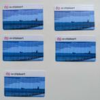 5 X Anonieme OV-chipkaarten, Tickets en Kaartjes, Eén persoon, Bus, Metro of Tram, Algemeen kaartje