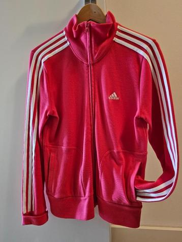 Adidas vintage sweatvest: 4 stuks, maat 40, diverse kleuren beschikbaar voor biedingen