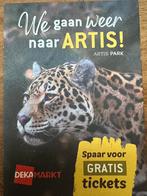 Wil jij ook naar Artis?, Tickets en Kaartjes, Eén persoon