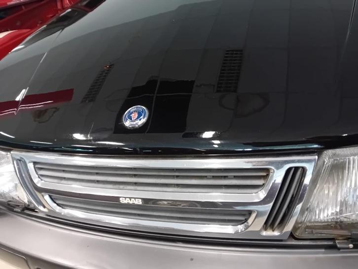 Chromen grille, 1987-1993, Saab 900 classic., Auto diversen, Auto-accessoires, Gebruikt, Ophalen of Verzenden