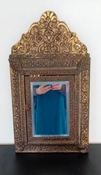 Hal spiegel met borstels, Antiek en Kunst, Antiek | Spiegels, Ophalen, Minder dan 100 cm