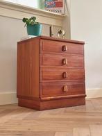 Vintage kast Dyrlund deens design teak hout jaren 50/60/70, Huis en Inrichting, Kasten | Ladekasten, Ophalen, Gebruikt, Teakhout