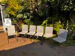 6 eetkamer stoelen MOET WEG!!!!!, Huis en Inrichting, Stoelen, Ophalen, Gebruikt, Vijf, Zes of meer stoelen, Modern
