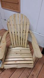 Tuinstoel Deckchair Adirondeck Geïmpregneerd, Ophalen, Hout
