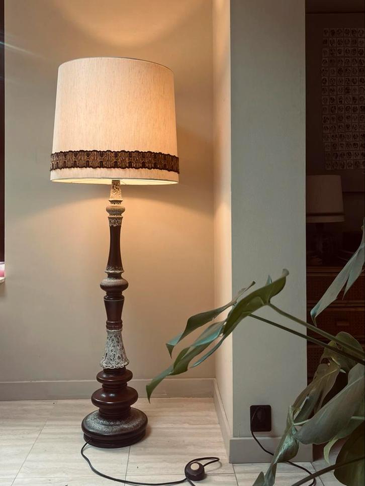 Hustadt Leuchten Fat Lava Vloerlamp, Antiek en Kunst, Antiek | Lampen, Ophalen of Verzenden