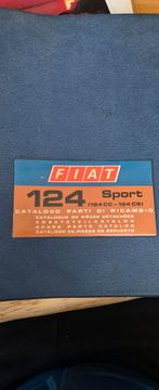 Autosleutelboek Fiat 124 spider, Auto diversen, Handleidingen en Instructieboekjes, Ophalen