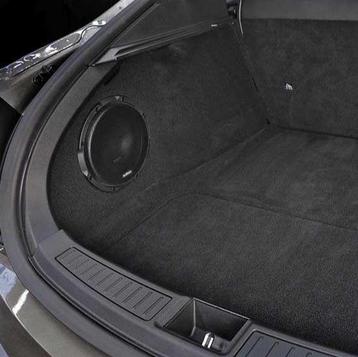 Pasklare subwoofer Audison Tesla model S audio upgrade