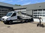Mercedes-Benz Sprinter 516 CDI 432 HMF 340 Laadkraan Knijper, Auto's, Stof, Gebruikt, 4 cilinders, Wit