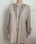 Linnen bloes L GERRIE WEBER, Kleding | Dames, Grote Maten, Ophalen of Verzenden, Zo goed als nieuw, Gerry weber, Blouse of Tuniek