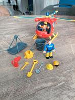 Brandweerman Sam helikopter complete set, Kinderen en Baby's, Speelgoed | Actiefiguren, Ophalen of Verzenden, Zo goed als nieuw