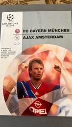 Programmaboekje FC BAYERN MÜNCHEN - AJAX 5 april 1995, Ophalen of Verzenden, Zo goed als nieuw, Ajax, Boek of Tijdschrift