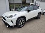 Toyota RAV4 2.5 Plug-in Hybrid AWD Limited Aut/Bi-tone/Leder, Auto's, Automaat, Gebruikt, 2487 cc, Wit