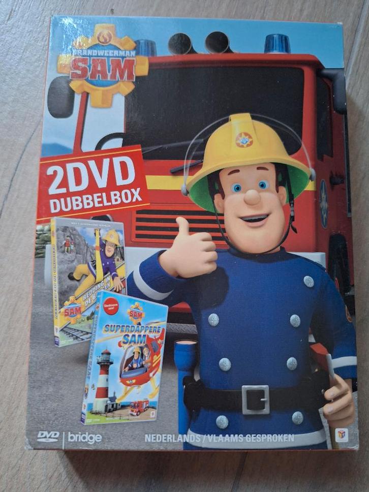 Brandweerman Sam 2dvd dubbelbox, Cd's en Dvd's, Dvd's | Kinderen en Jeugd, Gebruikt, Film, Avontuur, Boxset, Alle leeftijden, Ophalen of Verzenden