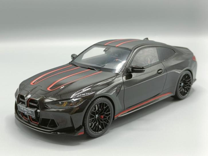 GT Spirit 1/18 BMW M4 G82 CSL zwart 2023 GT904, Hobby en Vrije tijd, Modelauto's | 1:18, Zo goed als nieuw, Auto, Overige merken
