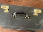 KLM koffer leder voor purser - Vintage, Ophalen, Gebruikt, Overige instrumenten, Flightcase