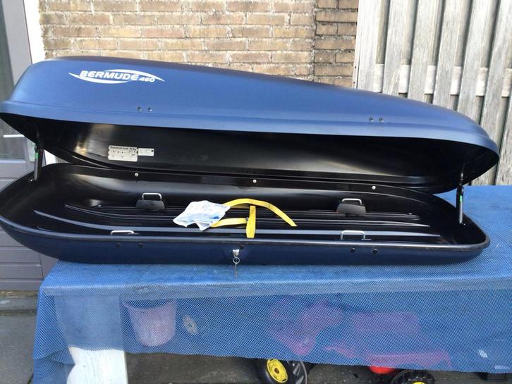 Hapro Bermuda 460 Dakkoffer - Zo goed als nieuw!, Auto diversen, Dakkoffers, Zo goed als nieuw, Ophalen