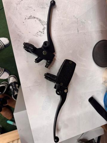Universele stuur koppeling en rem hendels voor stuur 22mm beschikbaar voor biedingen