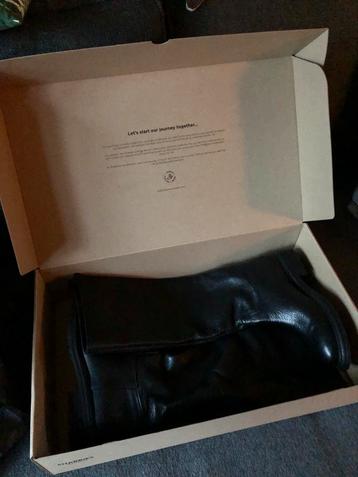 SHABBIES hoge leren laarzen maat 37 NIEUW in doos! beschikbaar voor biedingen