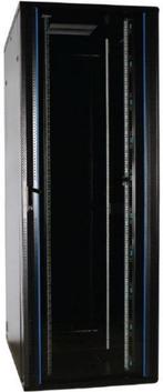 47U serverkast met glazen deur 800x1200x2200mm, Computers en Software, Serverkasten, Nieuw, Glas, Plaatstaal, Verzenden