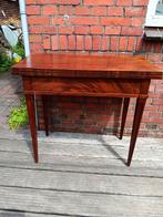Antieke Kaarttafel Bridgetafel, Antiek en Kunst, Antiek | Meubels | Tafels, Ophalen
