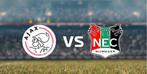 Ajax - Nec vak 409 , 1 kaart, Tickets en Kaartjes, Eén persoon, Februari