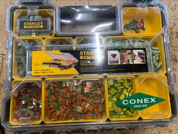 Stanley FatMax koffer met 1.010 Conex lasklemmen beschikbaar voor biedingen