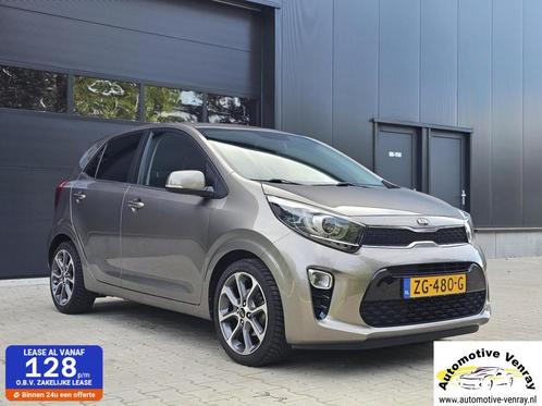 Kia Picanto 1.0 CVVT Design Edition, Leder, Apple/Android, Auto's, Kia, Bedrijf, Te koop, Picanto, ABS, Airbags, Airconditioning