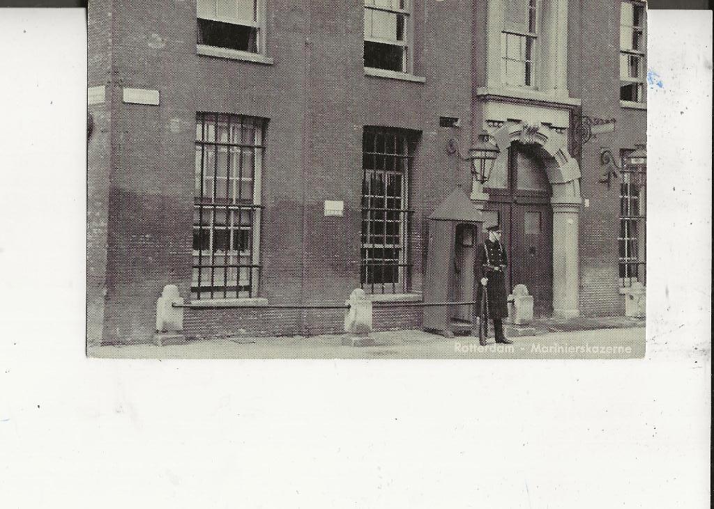 Rotterdam Oostplein Marinierskazerne met Wacht, Verzenden, Voor 1920, Gelopen, Zuid-Holland