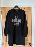 Juul&Belle Sweat Jurk - Nieuw - Maat L, Kleding | Dames, Ophalen of Verzenden, Nieuw, Maat 42/44 (L), Zwart