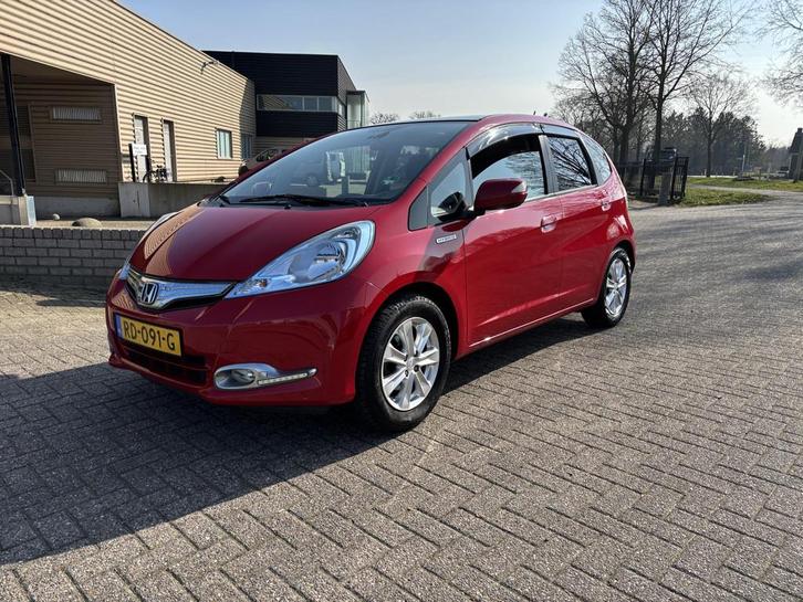 Honda Jazz 1.4 Hybrid Elegance Automaat [ panoramadak,ecc,lm, Auto's, Honda, Bedrijf, Te koop, Jazz, ABS, Airbags, Airconditioning