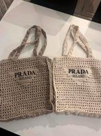 Prada strandtas, Ophalen of Verzenden, Nieuw, Bruin, Schoudertasje
