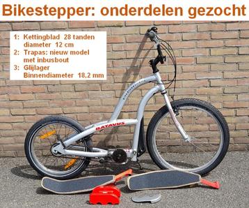 Bikestepper City: Onderdelen gezocht beschikbaar voor biedingen