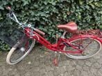 Meisjesfiets Decathlon - Rode Stadsfiets, Minder dan 47 cm, Ophalen, Overige merken, Gebruikt