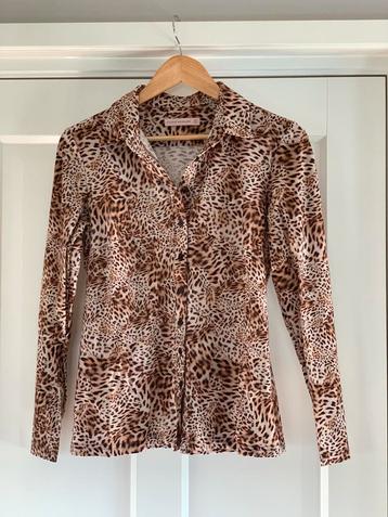 Blouse Studio Anneloes, travelstof, tijgerprint, mt S beschikbaar voor biedingen