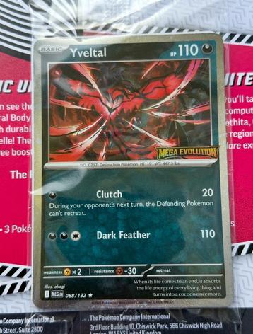 Yveltal mega evolution stamed promo beschikbaar voor biedingen
