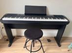 Casio CDP-130 digitale piano met gewogen toetsen, Ophalen, Zo goed als nieuw, Zwart, Digitaal