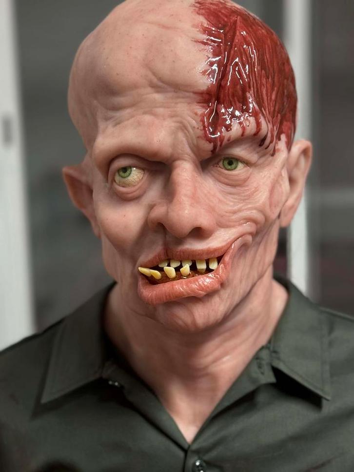 Friday the 13th Jason Part 4 Silicone life size bust Horror, Verzamelen, Beelden en Beeldjes, Zo goed als nieuw, Ophalen