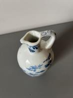Delfts Blauw Melkkannetje met Hollands Landschap, Antiek en Kunst, Ophalen of Verzenden