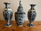 Delfts Blauw Kaststel Royal Sphinx Boch Frères, Antiek en Kunst, Ophalen of Verzenden