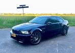 BMW E46 M3 Carbon Schwarz, zw.leer handgeschakeld, Auto's, Achterwielaandrijving, Zwart, 0 kg, Zwart