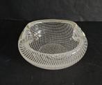 Harrachov "Harrtil" wit kantglas asbak. Milos Pulpitel 1950., Antiek en Kunst, Ophalen of Verzenden